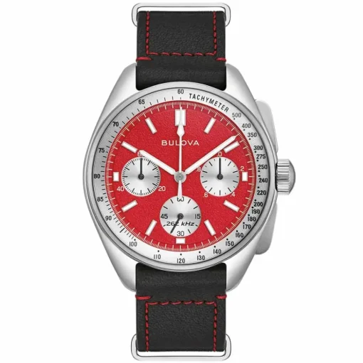 Bulova | Lunar Pilot Chronograph Blood Moon | 96K115