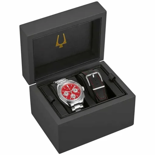 Bulova | Lunar Pilot Chronograph Blood Moon | 96K115