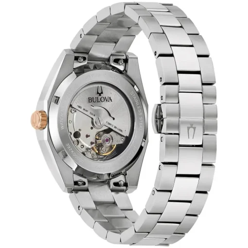 Bulova | Surveyor Burgundy Dial Watch | 98B422