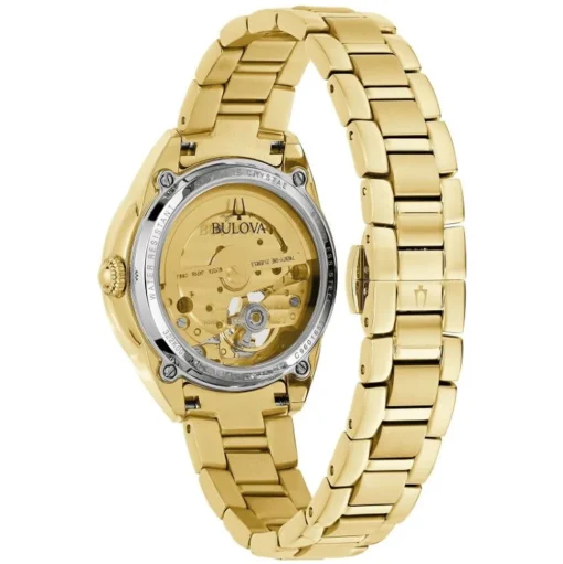 Bulova | Sutton Automatic Gold Tone Watch | 97L172