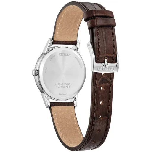Citizen | Classic Silver Dial Leather Strap | FE1087-28A