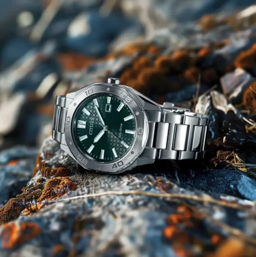Citizen | Men’s Sport Green Dial Watch | BM7630-80X