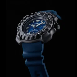 CITIZEN – Promaster Diver Super Titanium Blue Strap Watch BN0227-09L