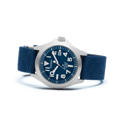 CITIZEN – Promaster Tough Blue Dial Super Titanium Watch BN0118-12L