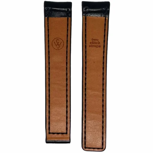 Custom Made | Handmade Black Strap to fit Tag Heuer | TS.CUS.02