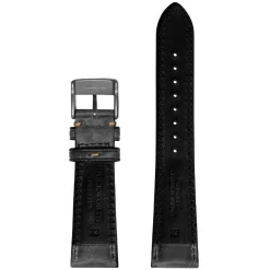 DUCKWORTH PRESTEX – Grey Horween Leather Watch Strap 22mm DPGL22