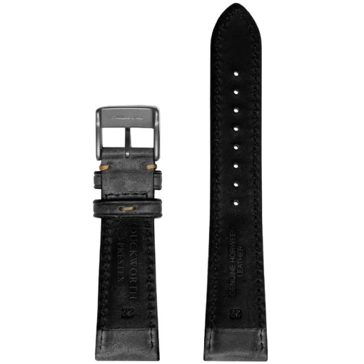 DUCKWORTH PRESTEX – Grey Horween Leather Watch Strap 22mm DPGL22