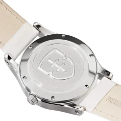ELLIOT BROWN – Kimmeridge 38mm Champagne Dial Ivory Strap Watch 405-008-L54
