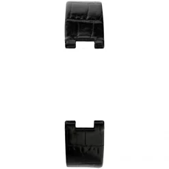 Herbelin | Black Crocodile Grain Leather Strap 16mm 17343 | 16E343 NORE 14