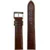 Herbelin | Brown Croco-grain Leather 20mm | 20 398 MARO 18