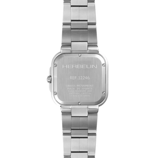 Herbelin | Cap Camarat Green Dial Square Watch | 12246B16