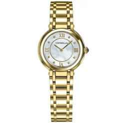 Herbelin | Galet Mother of Pearl Gold Tone Bracelet 28mm | 17430BP59