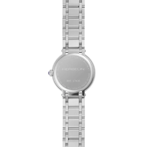 Herbelin | Galet Mother of Pearl Dial Steel Bracelet 28mm | 17430B59
