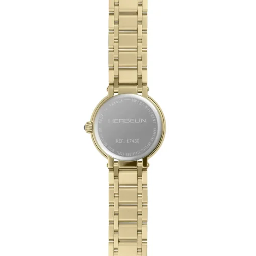 Herbelin | Galet Mother of Pearl Gold Tone Bracelet 28mm | 17430BP59
