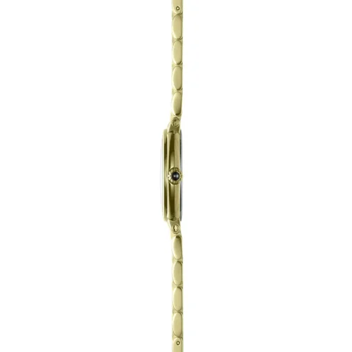 Herbelin | Galet Silver Dial Gold Tone Bracelet 31.5mm | 10630BP28