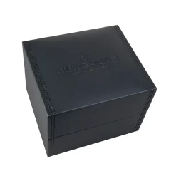 JUNGHANS – Max Bill Mega Solar Titanium Leather Strap Watch 59/2021.02