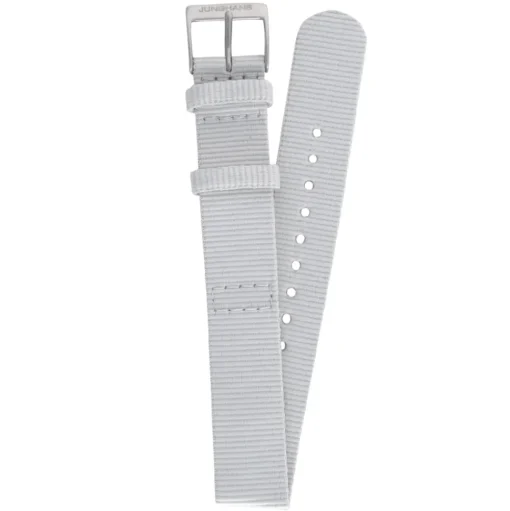 JUNGHANS – White Max Bill Textile Strap 17mm 420506832