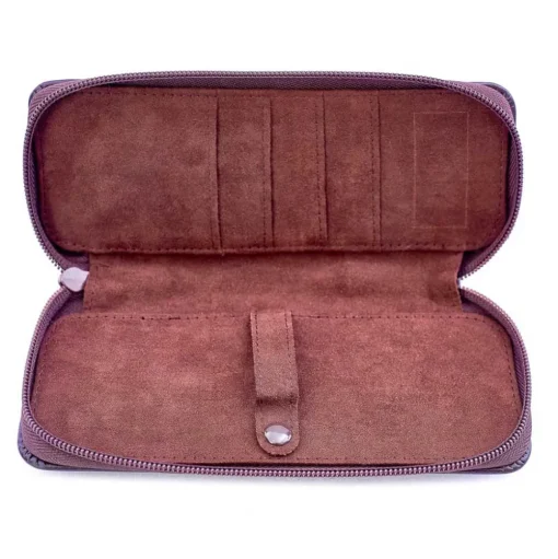 Leanschi | Single Watch Zip Case Multipurpose | UPO1-CHOC
