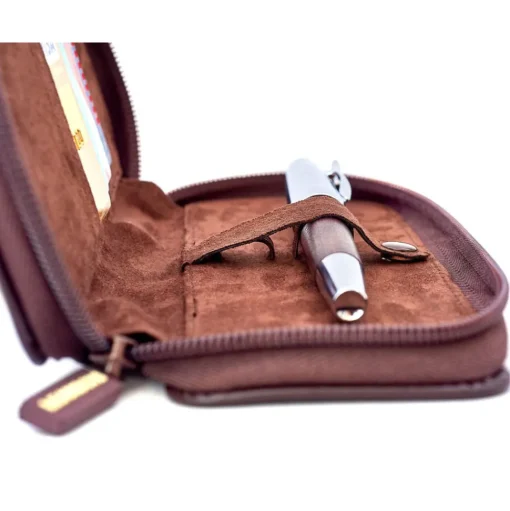 Leanschi | Single Watch Zip Case Multipurpose | UPO1-CHOC