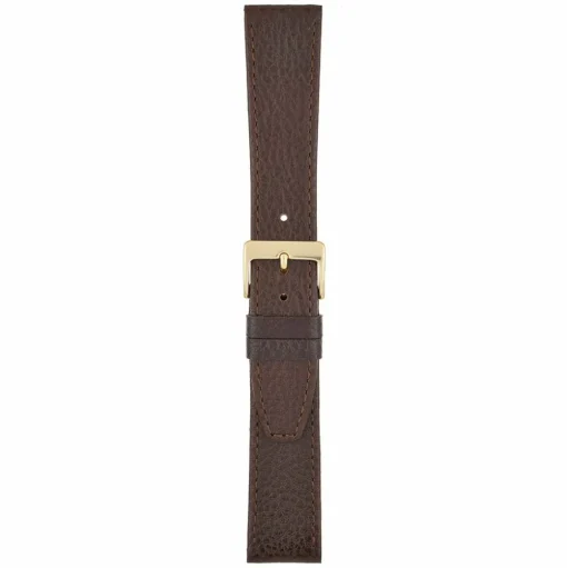 Lowe | Brown Glazed Buffalo Grain Strap | W300