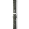 LULWORTH Grey Antique Croco Grain Leather Watch Strap LS1209/9