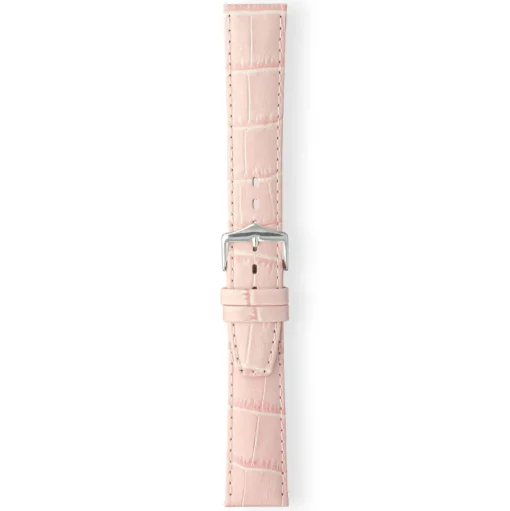 LULWORTH Pastel Pink Antique Croco Grain Leather Watch Strap LS1209/15