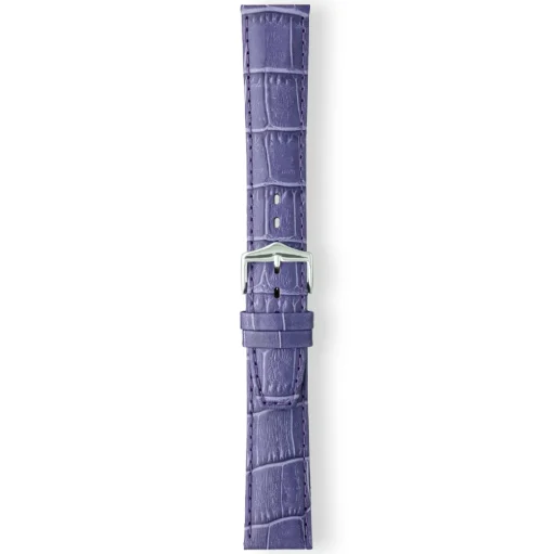 LULWORTH Purple Antique Croco Grain Leather Watch Strap LS1209/19
