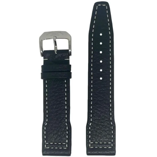 Mühle-Glashütte | Black Strap 22mm for Terrasport I | BLACKSTRAP.M1-37-74-LB