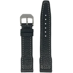 Mühle-Glashütte | Black Strap 20mm for Terrasport II | BLACKSTRAP. M1-37-44-LB