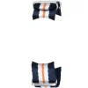 Mühle-Glashütte | Blue White Orange Textile NATO Strap 20mm for Panova | TEXTILESTRAP.PANOVA.NB-I