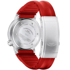 Mühle-Glashütte | S.A.R. Rescue Timer Red Rubber Strap | M1-41-03-KB-VIII