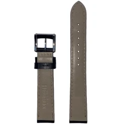 MICHEL HERBELIN – Black Crocodile Grain Leather Strap 16mm 17478 – 16 478 NOIR 14