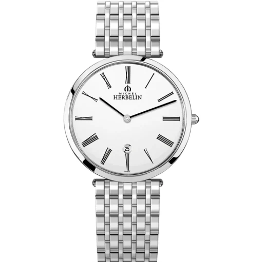 MICHEL HERBELIN – Epsilon Roman Dial Bracelet Watch 19416/B01N