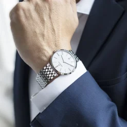 MICHEL HERBELIN – Epsilon Roman Dial Bracelet Watch 19416/B01N