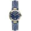 MICHEL HERBELIN – Newport Women’s Leather Strap Watch 14255/T35