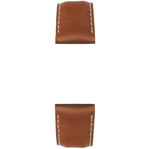MICHEL HERBELIN – Tan Calf Leather Strap 21mm 17468 – 21 468 GOLD 18