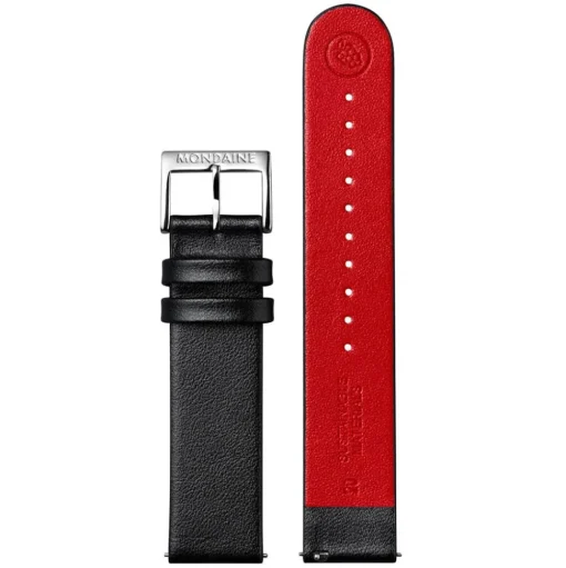 Mondaine | Grand Cushion Set Black Strap 41mm | MSL.41410.LBV.SET