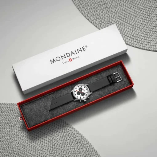 Mondaine | Neo 41mm Panda Dial | MSD.41410.LBV
