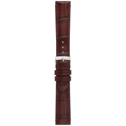Morellato | Tiepolo Burgundy Handmade Alligator Grain Strap | A01X5534D40081