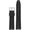 Newton | Black Matt Alligator Grain Padded Strap | WH886
