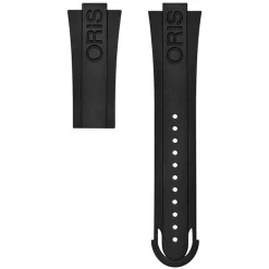 Oris | Black Rubber Aquis Strap 26mm Band Only models 7653, 7655, 7673, 7675 | 07 4 26 34NB