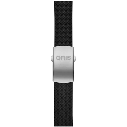 Oris | Black Rubber Strap Complete 20mm | 07 4 20 10EB