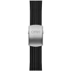 Oris | Black Rubber Strap Complete TT1 models 7517, 7518, 7519, 7520, 7521, 7527, 7609 & 7533 | 07 4 24 14EB