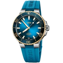 Oris | Blue Rubber Aquis Strap 22mm Band Only for model 7769 | 07 4 22 75NBA