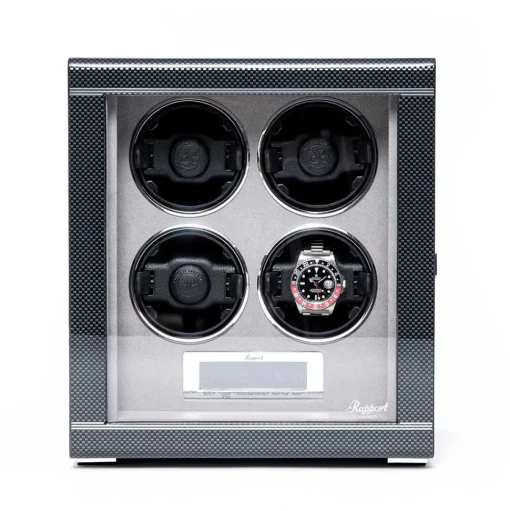 RAPPORT – Formula Quad Watch Winder in Carbon Fibre W564