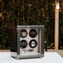 RAPPORT – Formula Quad Watch Winder in Carbon Fibre W564