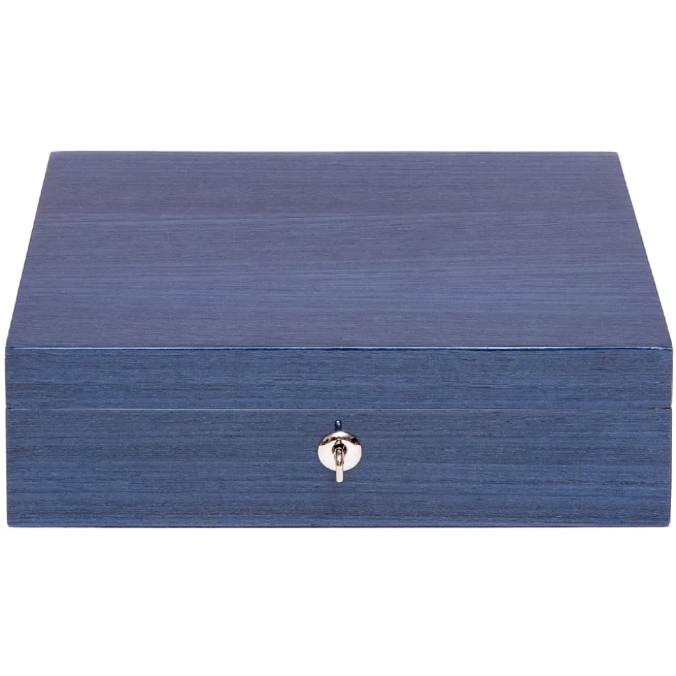 Rapport | Heritage Eight Watch Collector Box in Blue | L403
