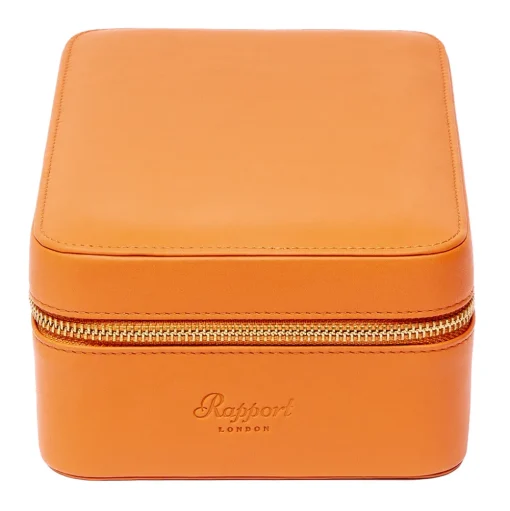 Rapport | Hyde Park Four Watch Zip Case Tan | D272