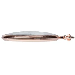 RAPPORT | Slim Open Face Rose Gold Plated Quartz Pocket Watch | PW34