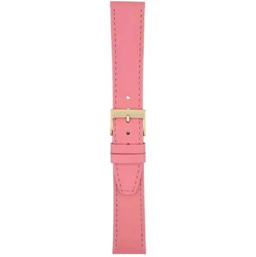 Richmond | Pink Stitched Calf Leather Watch Strap | W109S
